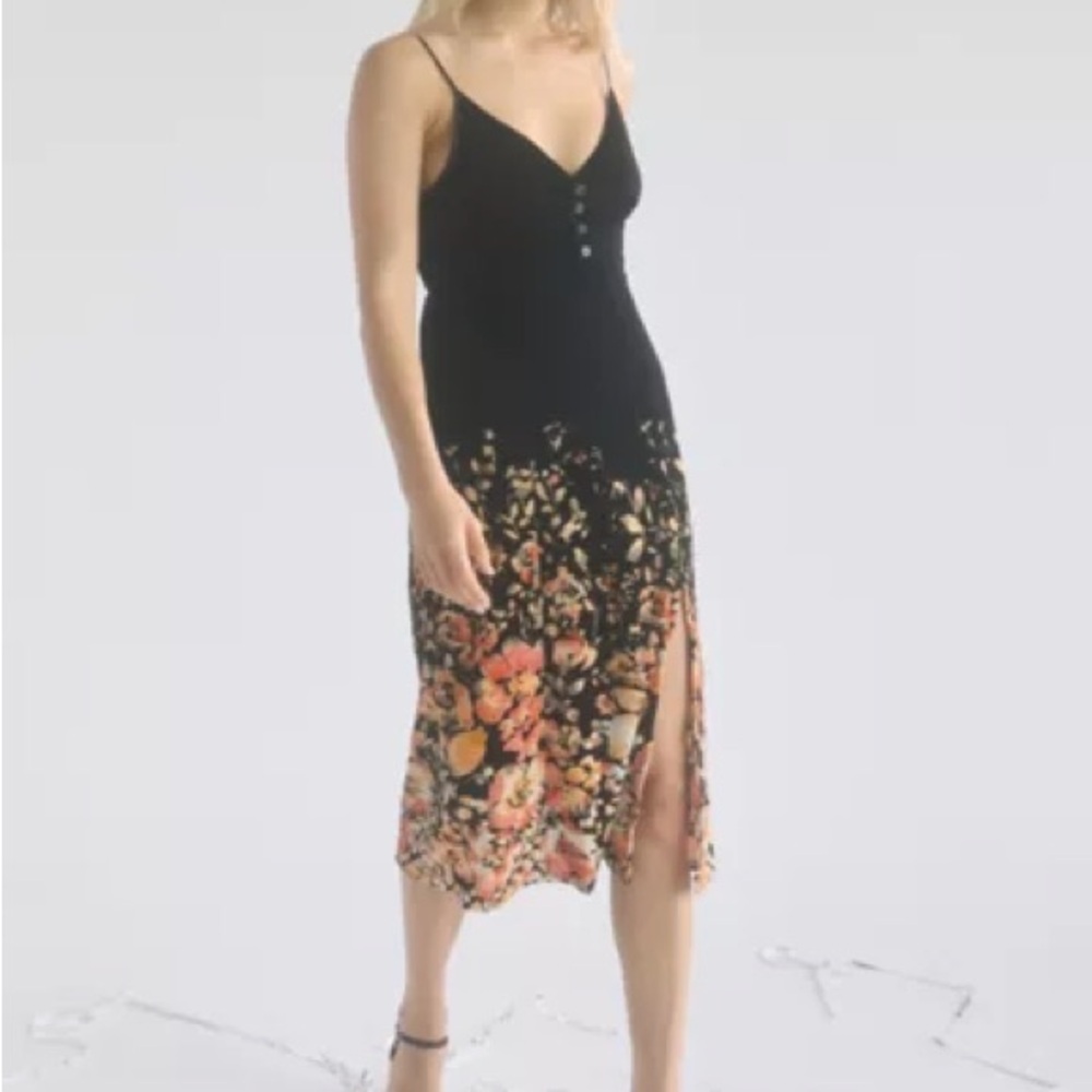 Urban Outfitters Velvet Midi Dress